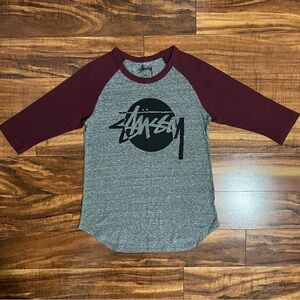 VINTAGE STUSSY Baseball Tee